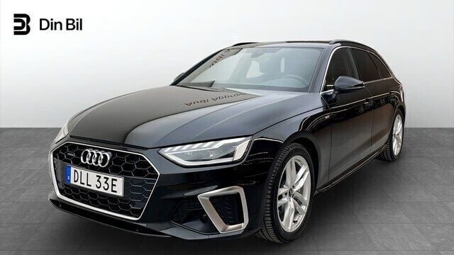 Mytsvart metallic Begagnad 2024 Audi A4 S-Line Kombi | 419 000 kr (Bra pris) - Bild 1/2