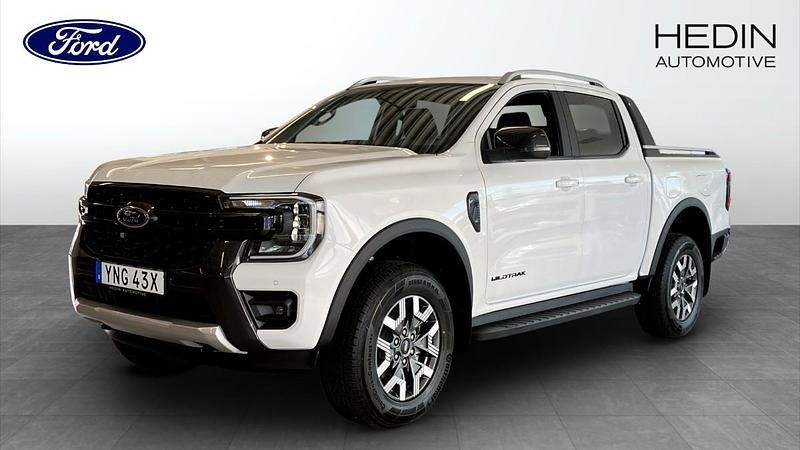 Frozen white Ny 2025 Ford Ranger Wildtrack Pickup | 619 900 kr (Superpris) - Bild 1/4