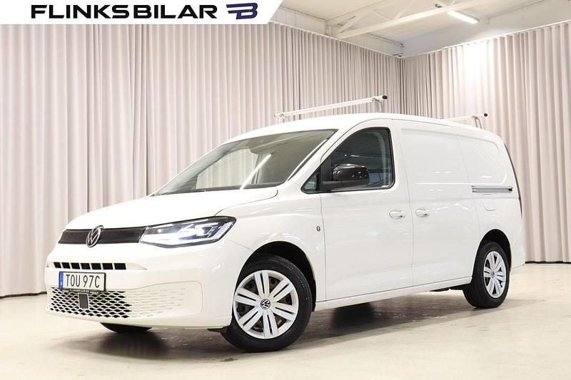 Vit Begagnad 2021 VW Caddy Maxi Minibuss | 269 900 kr (Dyr) - Bild 1/4