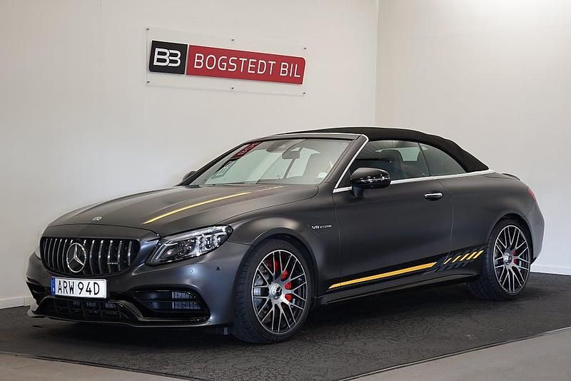Begagnad Mercedes C63S AMG AMG 510 HK (375 kW) 2022 Grå Cab