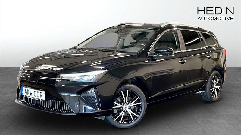 Svart (black) Begagnad 2022 MG MG5 EV Luxury Kombi | 214 900 kr (Bra pris) - Bild 1/4
