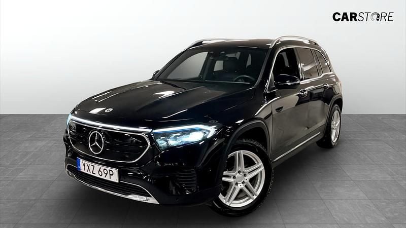 Svart Begagnad 2023 Mercedes EQB350 SUV | 344 900 kr - Bild 1/4