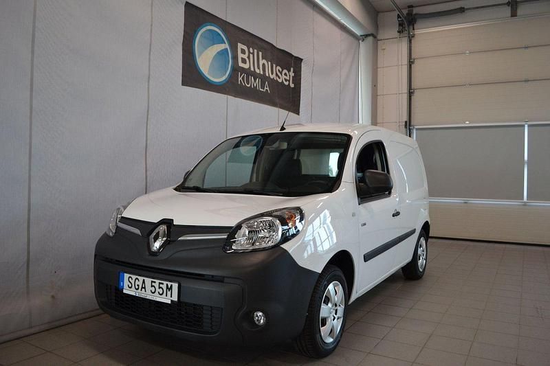 Vit Begagnad 2021 Renault Kangoo Minibuss | 136 250 kr (Marknadspris) - Bild 1/4