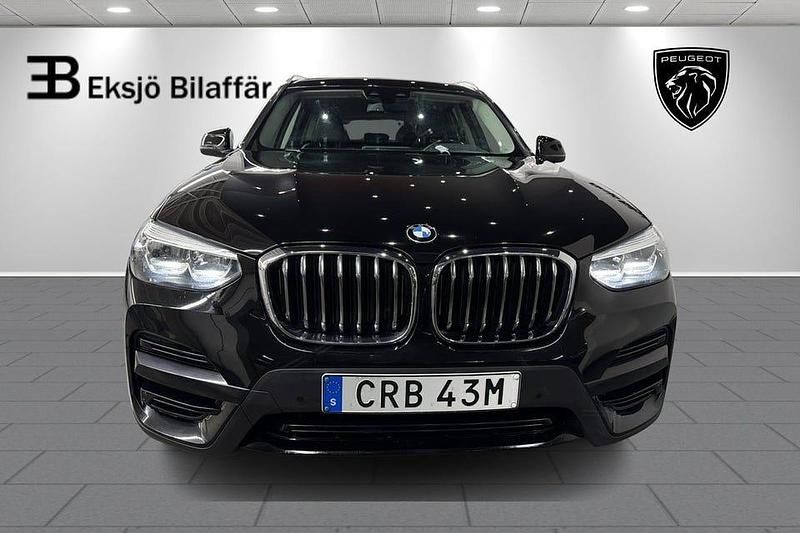 Begagnad BMW X3 Advantage 150 HK (110 kW) 2019 Svart SUV