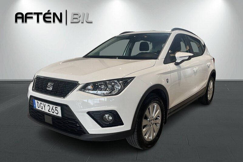 Vit Begagnad 2021 Seat Arona SUV | 168 000 kr (Bra pris) - Bild 1/3