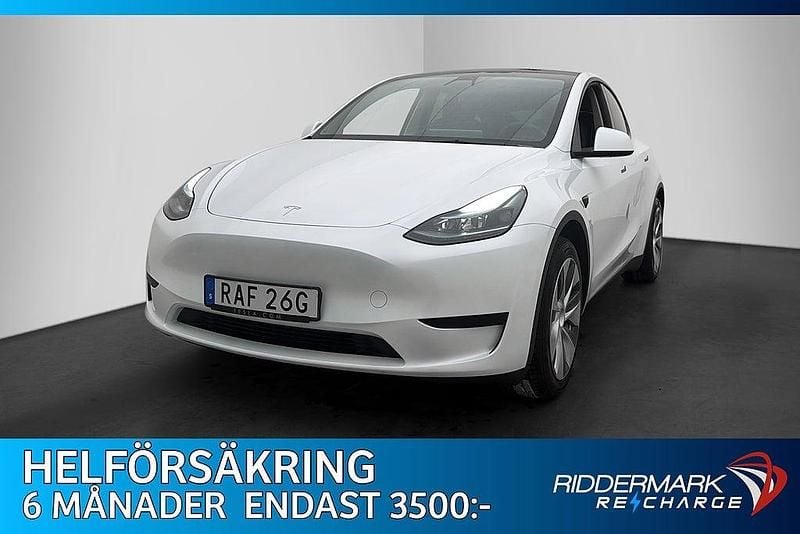 Vit Begagnad 2023 Tesla Model Y Standard Range SUV | 364 800 kr (Superpris) - Bild 1/3