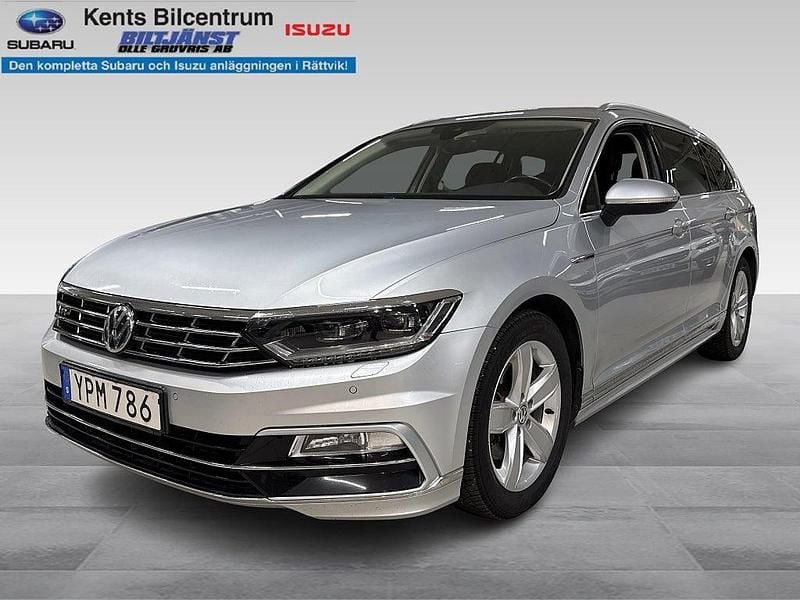 Silver Begagnad 2017 VW Passat GT Kombi | 219 000 kr (Lite dyr) - Bild 1/4