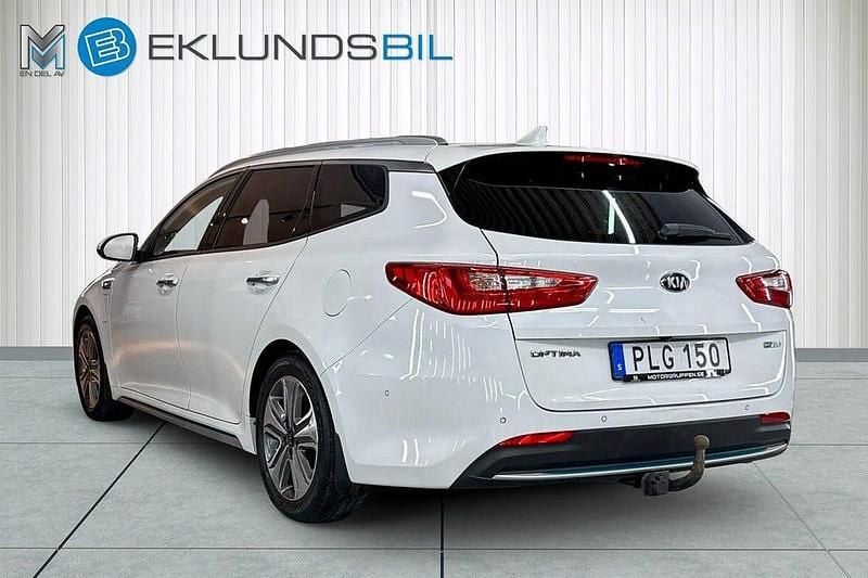 Begagnad Kia Optima Advance 205 HK (150 kW) 2018 Snow white pearl Kombi