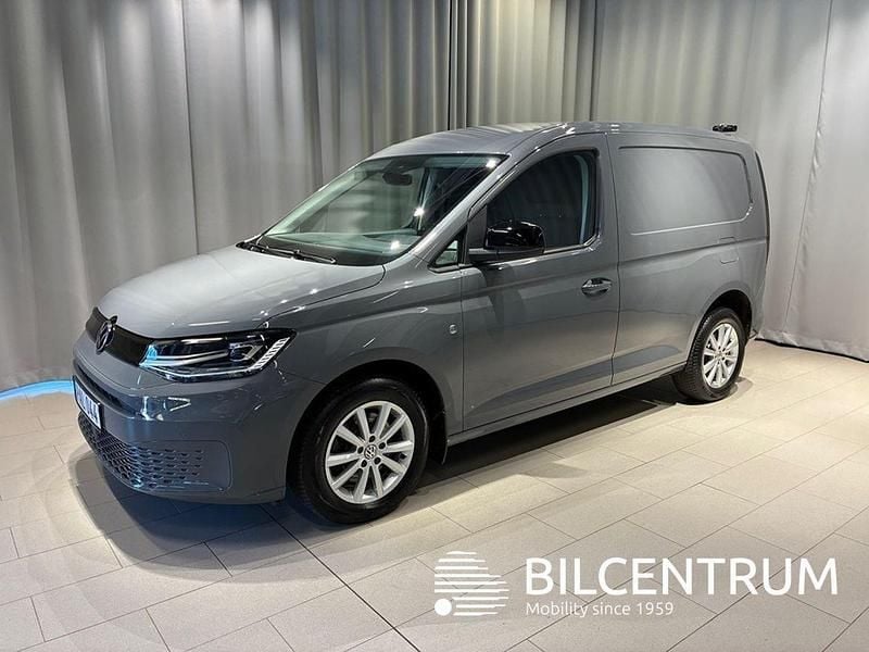 Grå Begagnad 2022 VW Caddy Minibuss | 319 900 kr (Dyr) - Bild 1/4