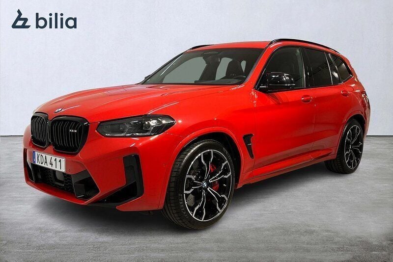 Röd (toronto red metallic) Begagnad 2022 BMW X3 Competition Edition SUV | 744 900 kr (Marknadspris) - Bild 1/2