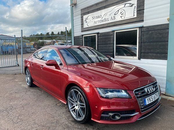 Röd Begagnad 2012 Audi S7 Sportback Halvkombi | 324 900 kr - Bild 1/4