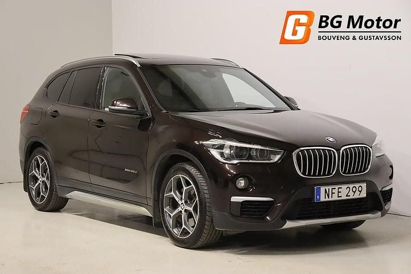 Brun Begagnad 2016 BMW X1 xLine SUV | 179 800 kr (Marknadspris) - Bild 1/3