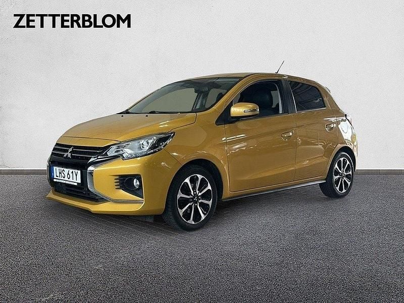 Gul Begagnad 2022 Mitsubishi Space Star Elegance Kombi | 139 000 kr (Superpris) - Bild 1/4