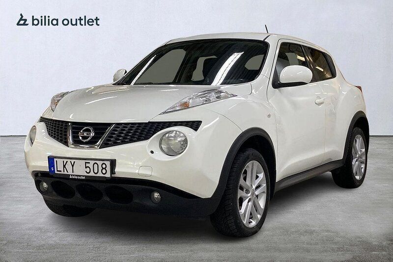 Vit Begagnad 2012 Nissan Juke SUV | 69 900 kr (Bra pris) - Bild 1/4