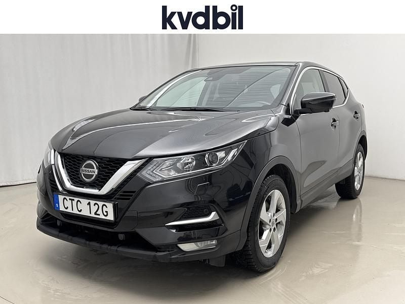 Svart Begagnad 2021 Nissan Qashqai 360º SUV | 199 000 kr (Bra pris) - Bild 1/3