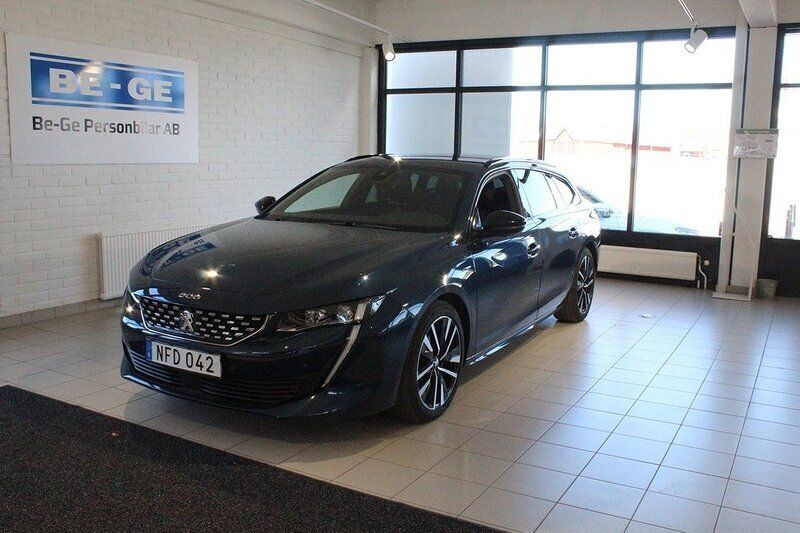 Blå Begagnad 2021 Peugeot 508 Kombi | 239 000 kr (Marknadspris) - Bild 1/4