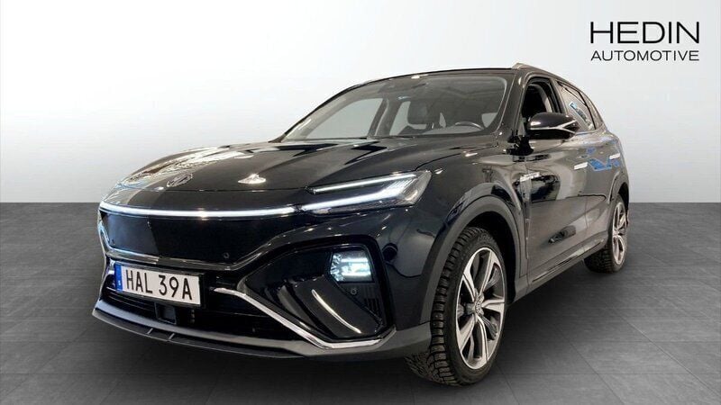Svart (black) Begagnad 2022 MG Marvel R Performance SUV | 319 900 kr - Bild 1/4