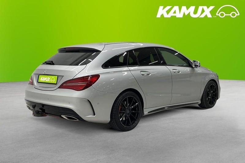 Begagnad Mercedes CLA200 Shooting Brake 136 HK (100 kW) 2018 Silver/grå Kombi