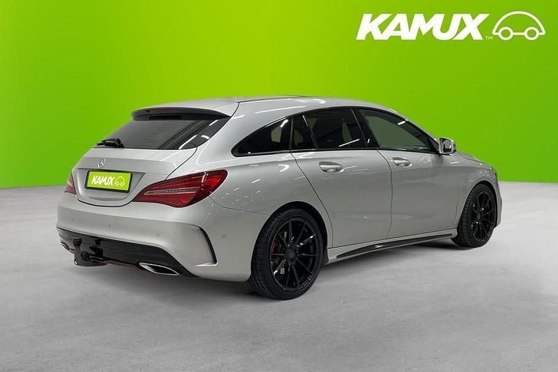 Begagnad Mercedes CLA200 Shooting Brake AMG 136 HK (100 kW) 2018 Silver/grå Kombi