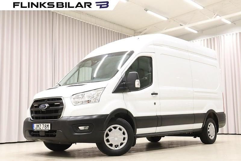 Vit Begagnad 2021 Ford Transit Van | 249 875 kr (Superpris) - Bild 1/4