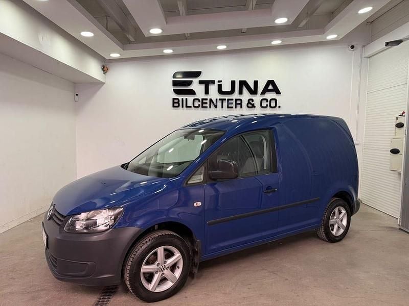 Mörkblå (blå) Begagnad 2011 VW Caddy Minibuss | 79 900 kr (Lite dyr) - Bild 1/4
