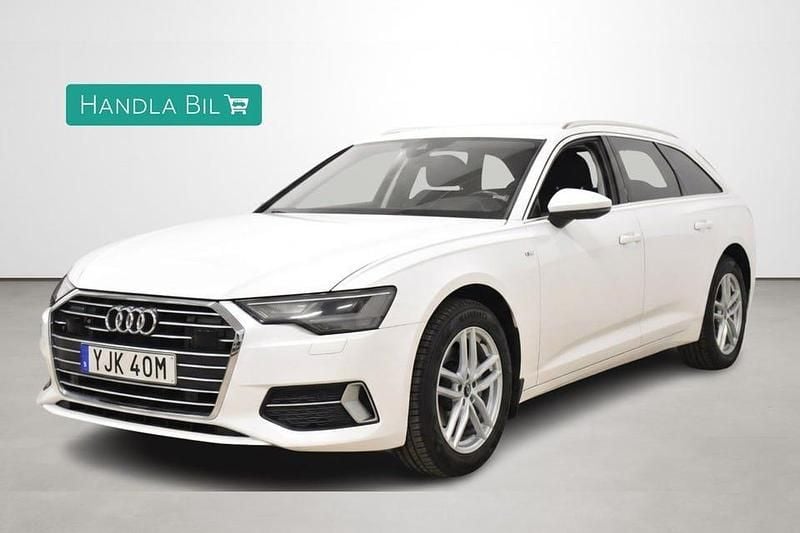 Begagnad Audi A6 Sport 204 HK (150 kW) 2019 Vit Kombi