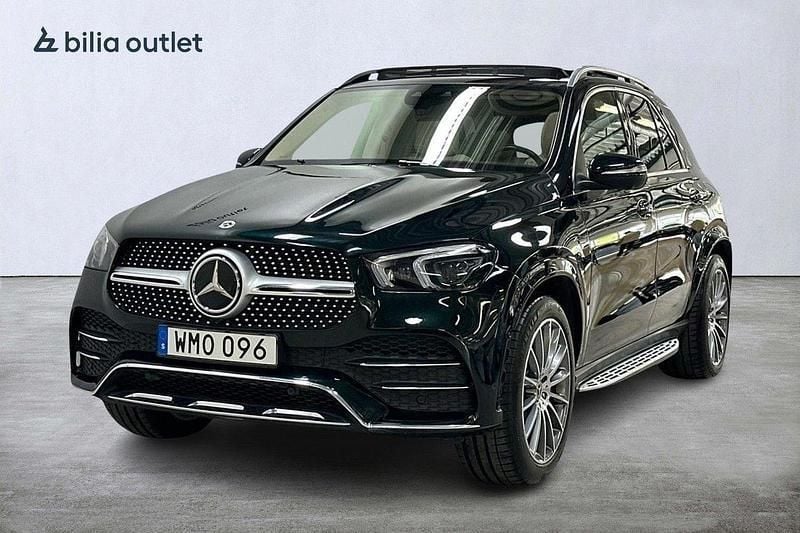 Grön Begagnad 2021 Mercedes GLE350e Premium Plus SUV | 699 900 kr (Superpris) - Bild 1/4