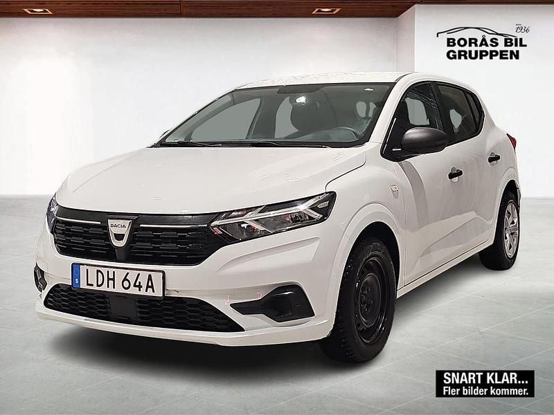 Vit Begagnad 2023 Dacia Sandero Essentiel Halvkombi | 129 000 kr (Superpris) - Bild 1/1