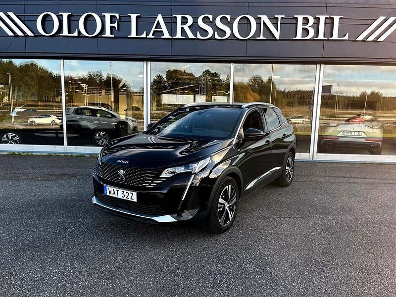 Svart Begagnad 2023 Peugeot 3008 GT SUV | 269 500 kr (Marknadspris) - Bild 1/4