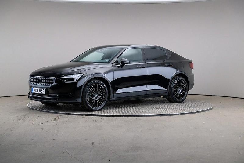 Svart Begagnad 2022 Polestar 2 Plus Halvkombi | 315 000 kr (Marknadspris) - Bild 1/4