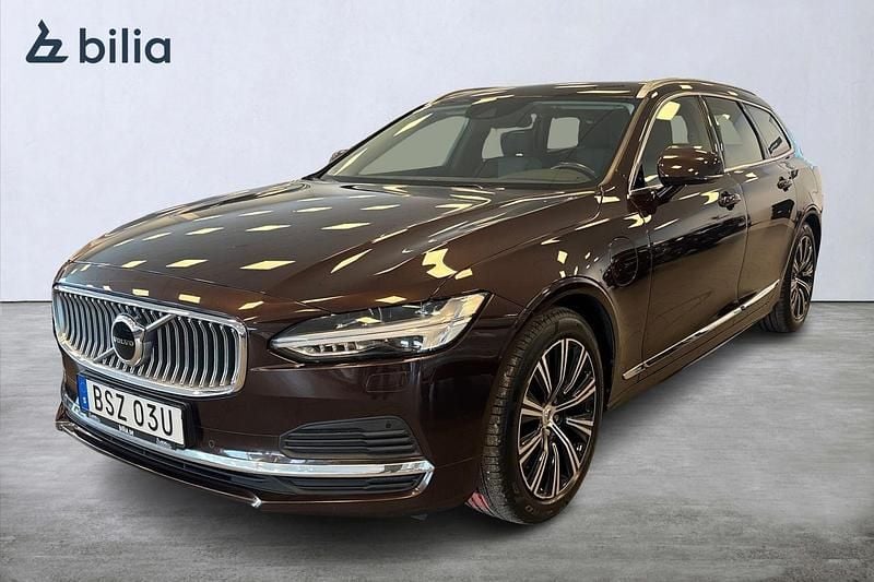 Begagnad Volvo V90 Inscription 341 HK (250 kW) 2020 Mörkbrun Kombi