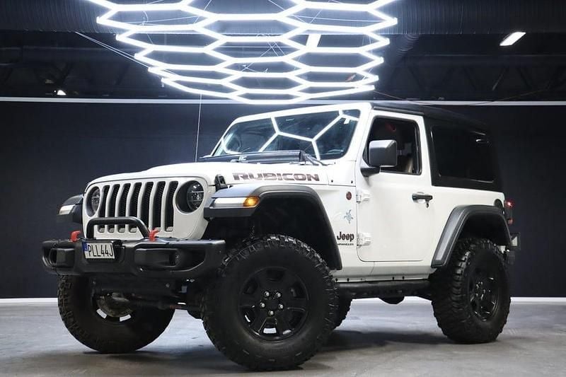 Vit Begagnad 2020 Jeep Wrangler Unlimited Rubicon SUV | 399 900 kr - Bild 1/4