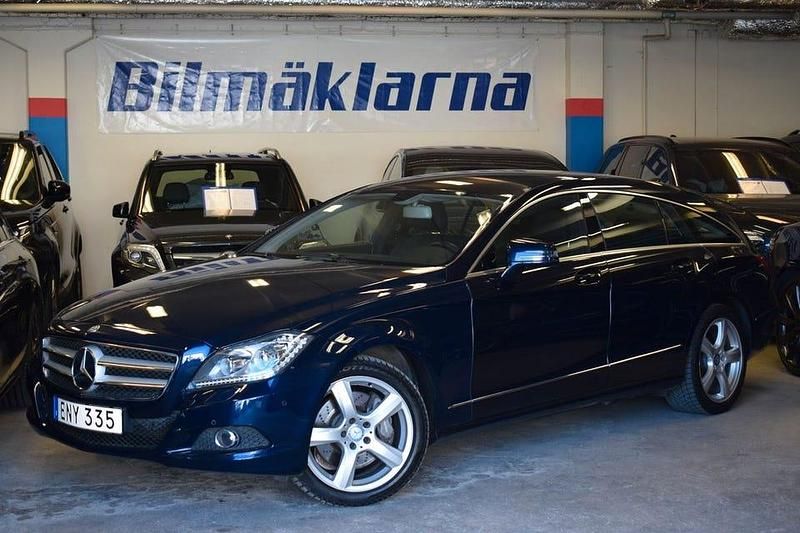 Begagnad Mercedes CLS350 306 HK (225 kW) 2013 Mörkblå (blå) Kombi