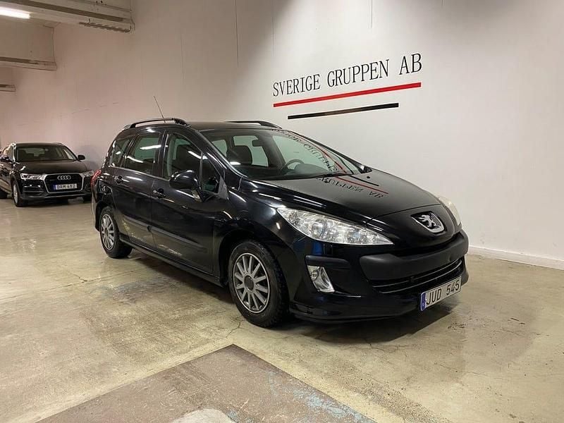 Begagnad Peugeot 308 SW 112 HK (82 kW) 2010 Svart Kombi