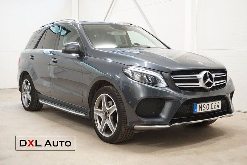 Grå Begagnad 2016 Mercedes GLE350 AMG SUV | 369 800 kr (Bra pris) - Bild 1/4