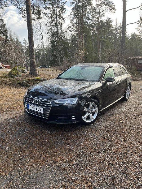 Svart Begagnad 2017 Audi A4 Proline Kombi | 189 000 kr (Marknadspris) - Bild 1/4
