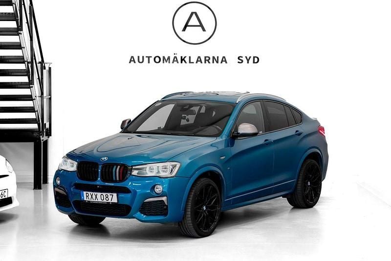 Blå Begagnad 2017 BMW X4 M Sport SUV | 244 900 kr (Bra pris) - Bild 1/4
