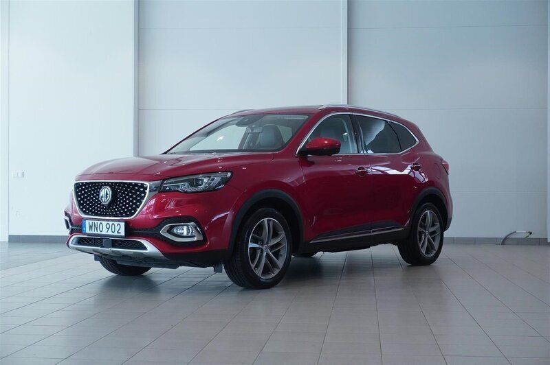Röd Begagnad 2021 MG EHS Luxury SUV | 224 800 kr (Marknadspris) - Bild 1/4