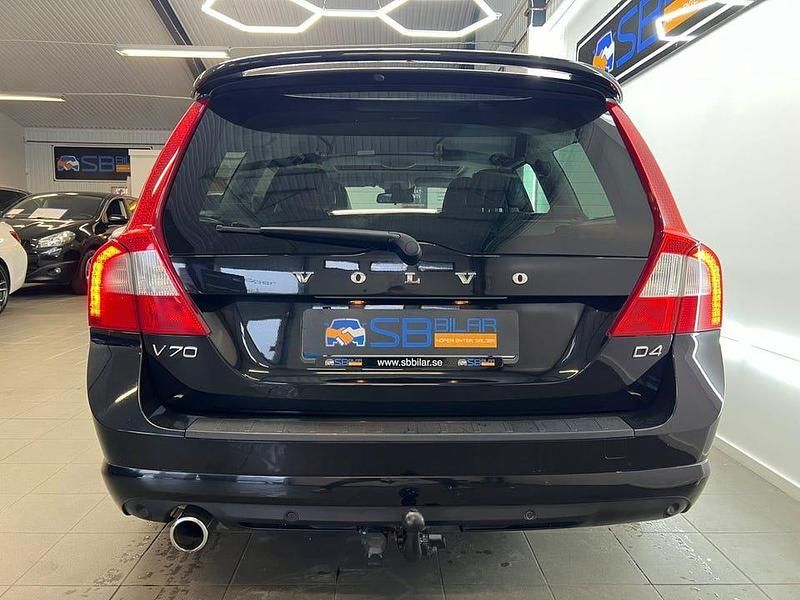 Begagnad Volvo V70 R-Design 163 HK (119 kW) 2013 Svart Kombi