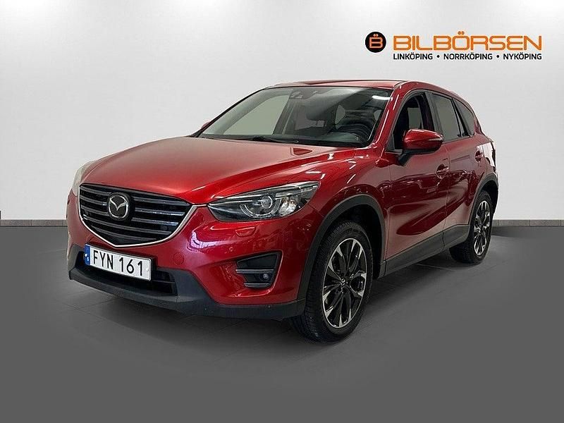 Röd Begagnad 2015 Mazda CX-5 Optimum SUV | 189 900 kr (Marknadspris) - Bild 1/4