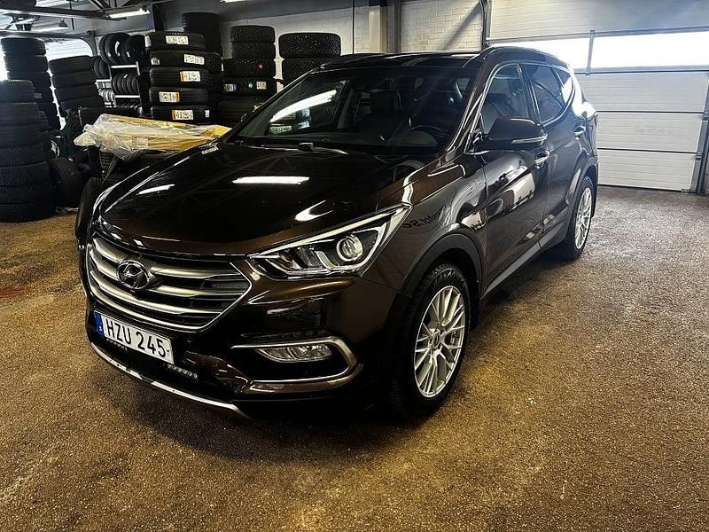 Begagnad Hyundai Santa Fe 200 HK (147 kW) 2016 Brun SUV