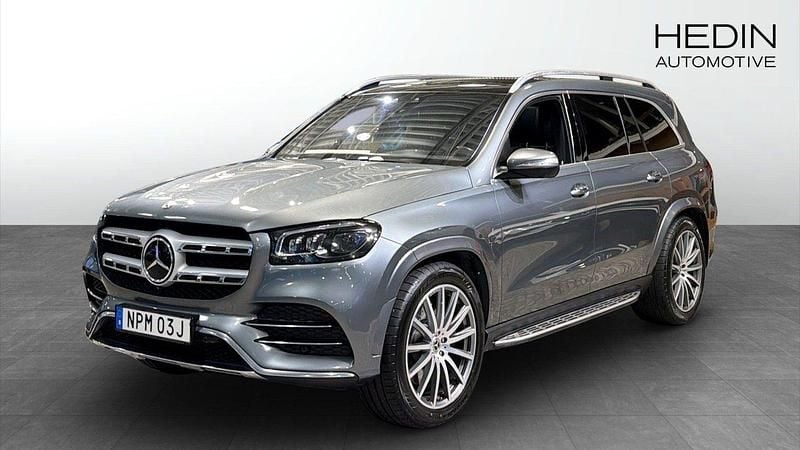 Grå (silver) Begagnad 2020 Mercedes GLS400 SUV | 719 900 kr (Marknadspris) - Bild 1/4