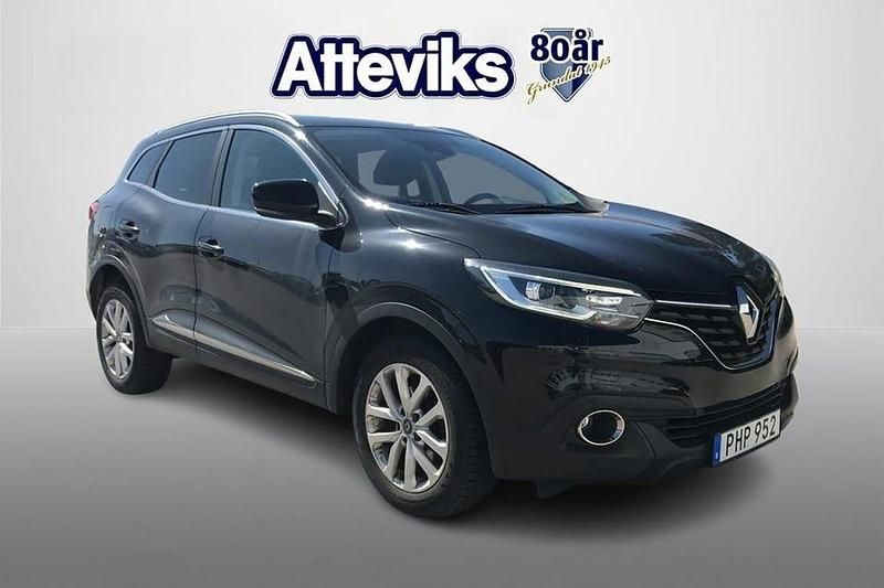 Svart Begagnad 2017 Renault Kadjar LIMITED SUV | 119 900 kr (Marknadspris) - Bild 1/4