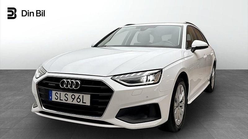 Vit (ibisvit) Begagnad 2021 Audi A4 Advanced Kombi | 269 000 kr (Bra pris) - Bild 1/4