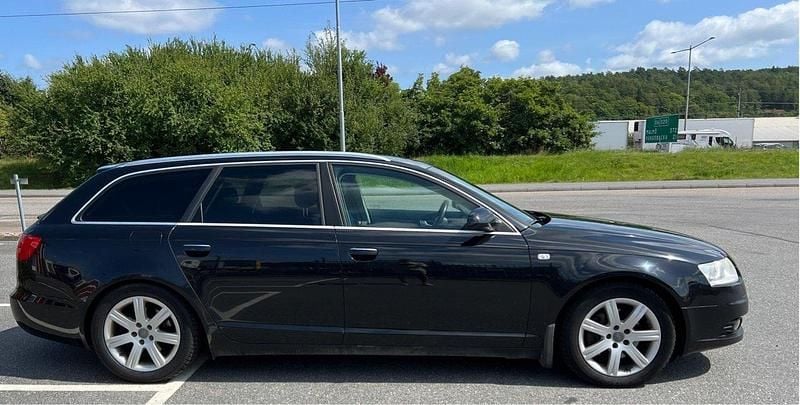 Svart Begagnad 2008 Audi A6 Proline Kombi | 44 500 kr (Lite dyr) - Bild 1/4