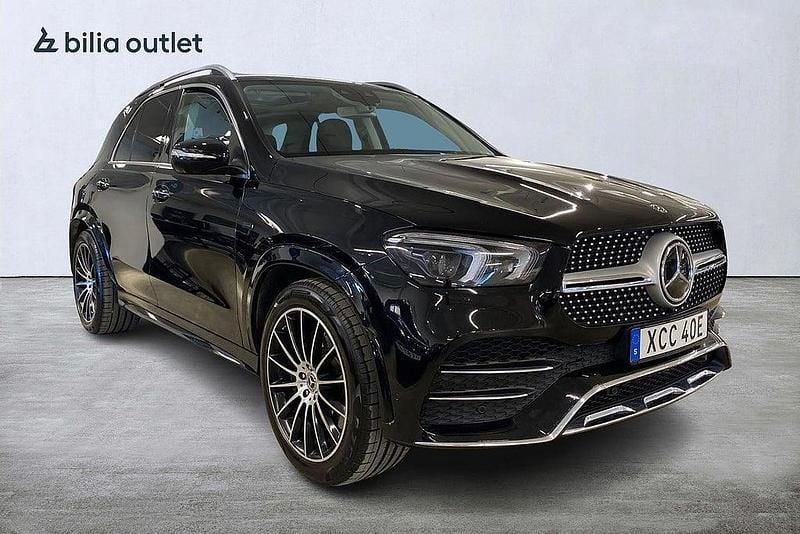 Begagnad Mercedes GLE350 AMG line 306 HK (225 kW) 2020 Svart SUV