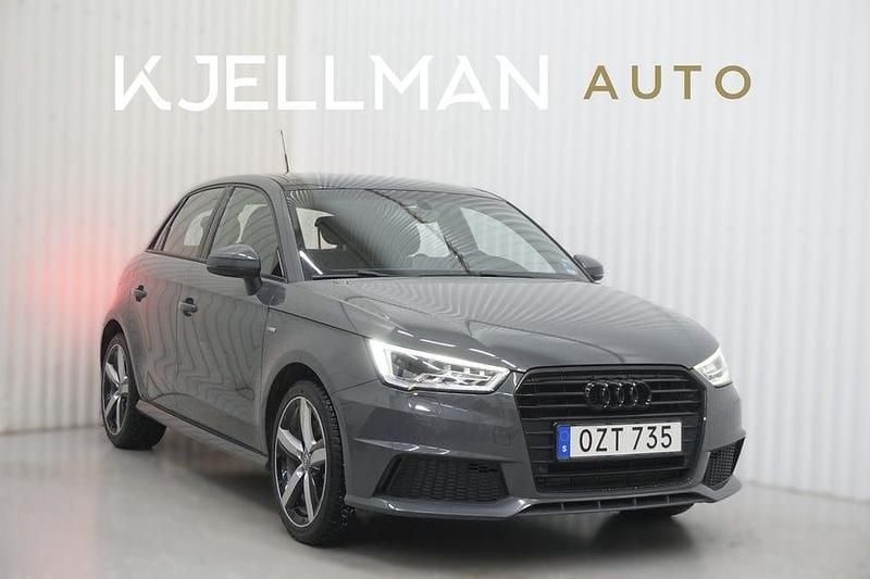 Grå Begagnad 2016 Audi A1 Sportback S-Line Halvkombi | 159 900 kr - Bild 1/4
