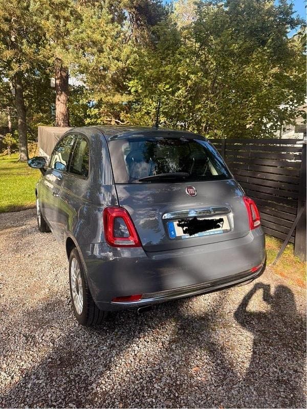 Grå Begagnad 2017 Fiat 500 Lounge Halvkombi | 89 900 kr (Superpris) - Bild 1/4