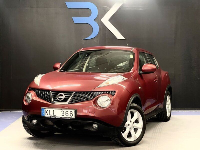Mörkröd Begagnad 2012 Nissan Juke SUV | 89 900 kr (Dyr) - Bild 1/4