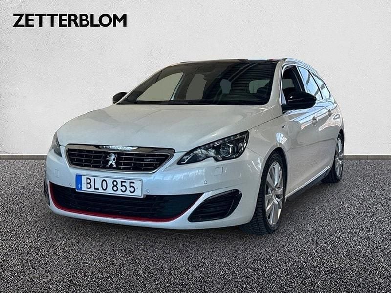 Vit Begagnad 2016 Peugeot 308 GT Kombi | 104 900 kr (Marknadspris) - Bild 1/4